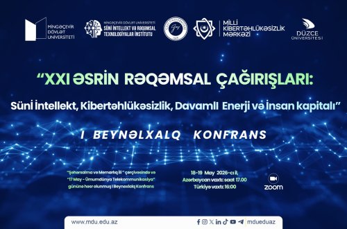 Mingəçevir Dövlət Universitetində beynəlxalq elmi konfrans keçiriləcək