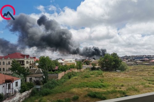 Sabunçuda sexdə yanğın baş verdi
