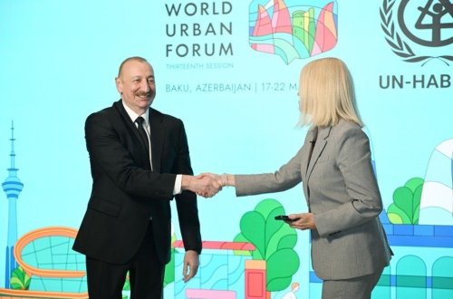İlham Əliyev “Euronews”a müsahibə verib - FOTOLAR