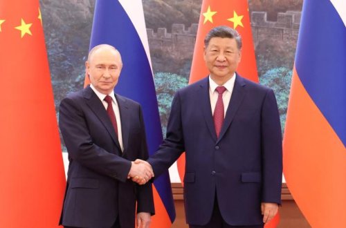 Putin: Rusiya və Çin qlobal problemlərin həllinə töhfə verir