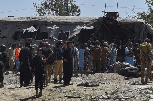 Pakistanda dəmir yolu xəttinə terror hücumu: 23 nəfər həlak olub