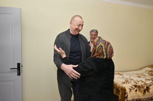 Prezident Şuşaya getdi - Fotolar