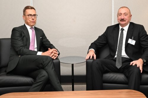Aleksandr Stubb Azərbaycan Prezidentini təbrik edib