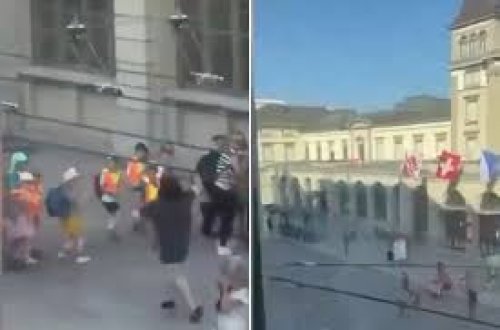 İsveçrədə dəmir yolu vağzalında bıçaqlı hücum olub, yaralılar var