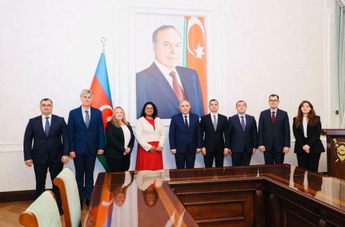 Beynəlxalq Prokurorlar Assosiasiyasının nümayəndə heyəti ölkəmizdə işgüzar səfərdədir