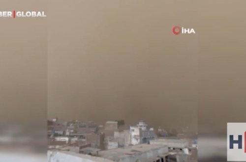 Pakistanda güclü toz fırtınası olub