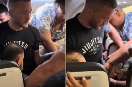 Sərnişin təcili çıxış qapısını açmağa cəhd etdiyi üçün təyyarə yönünü dəyişib