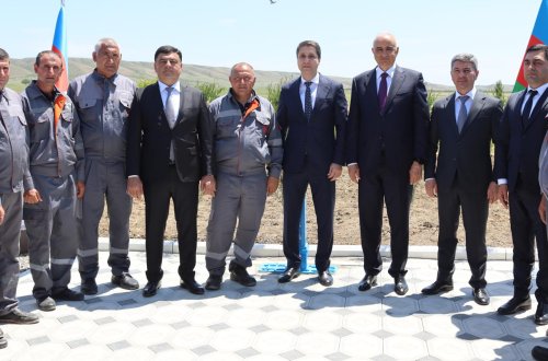 Ağstafa rayonu Köçvəlili kəndi fasiləsiz içməli su ilə təmin edilib