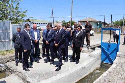 Azərbaycanda qabaqcıl su idarəetmə və su ölçmə texnologiyası ilk dəfə olaraq Ağstafa rayonunda quraşdırılaraq istifadəyə verilib