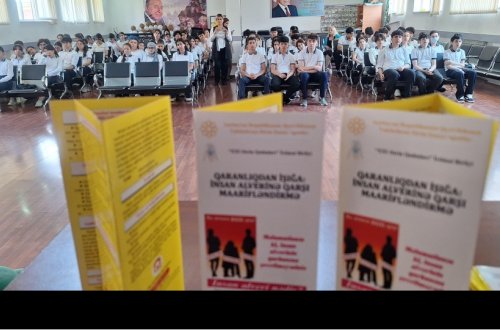 3 nömrəli tam orta ümumtəhsil məktəbində maarifləndirici tədbir keçirilib