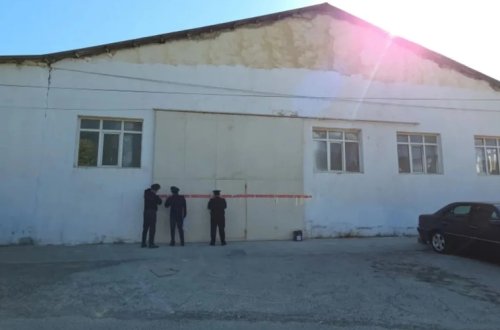 Bakıda mebel sexinin fəaliyyəti dayandırıldı - VİDEO