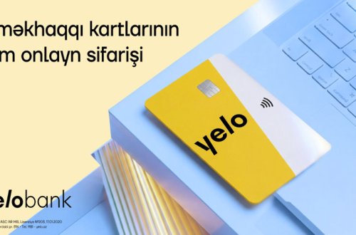 Yelo Bank əməkhaqqı kartlarının sifarişi prosesini tam rəqəmsallaşdırdı!