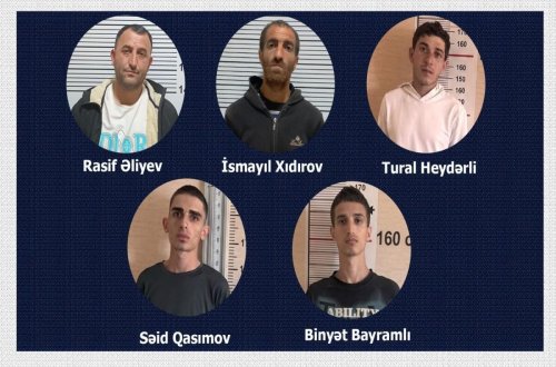 5 nəfərlik oğurluq şəbəkəsi ifşa olundu - (Video)