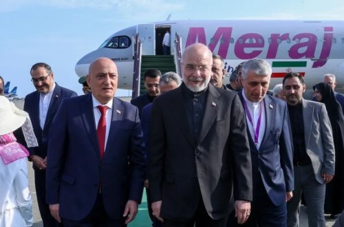 Qalibaf Azərbaycandadır - FOTO