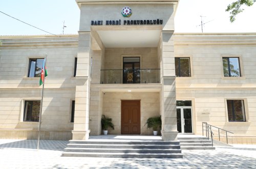 Bakı Hərbi Prokurorluğunun inzibati binasının açılışı olub
