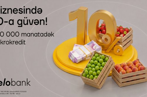 Yelo Bank-dan mikro bizneslərə yay dəstəyi!