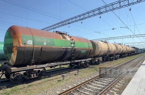 Azərbaycandan Ermənistana neft məhsulları daşıyan növbəti qatar yola salınıb