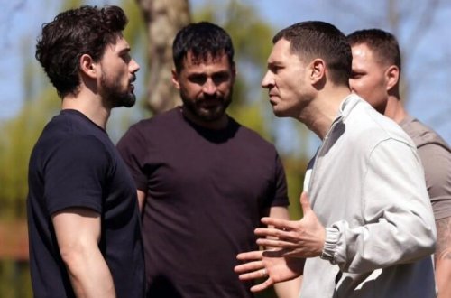 Burak Çelik “Yeraltı”na vida etdi - FOTO