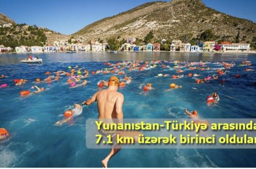 İki azərbaycanlı idmançıdan beynəlxalq uğur: üzgücülük marafonunda qalib oldular (FOTO)