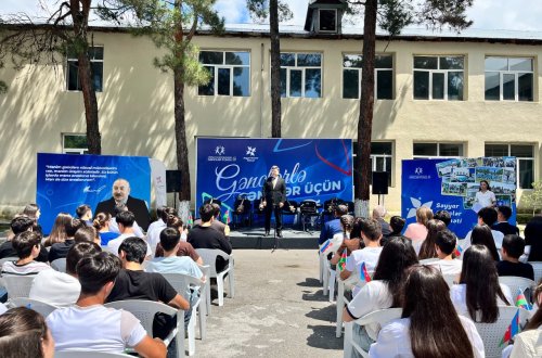 Səyyar Gənclər Xidmətinin növbəti dayanacağı Oğuz oldu
