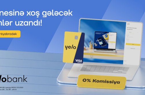 Yelo Bank-ın “Biznesinə xoş gələcək” kampaniyası uzadıldı!