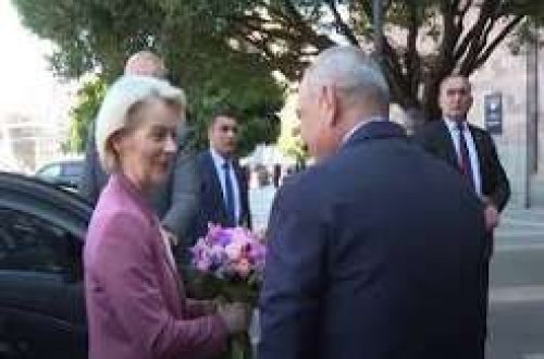 Paşinyan Ursula Fon der Lyayenlə görüşüb