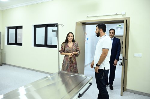 Leyla Əliyeva Yevlaxda Sahibsiz Heyvanlara Qayğı Mərkəzinin regional bölməsinin açılışında iştirak edib - FOTO