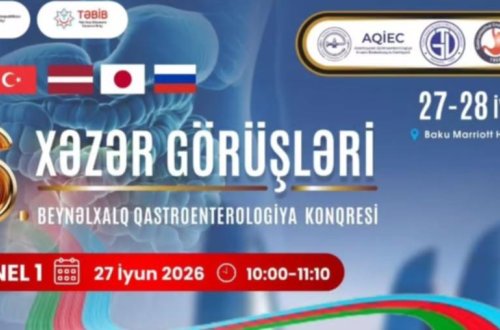 Bakı beynəlxalq qastroenterologiya elminin mərkəzinə çevrildi: 