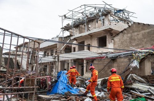 Çində daşqın fəlakəti: 15 ölü, 331 yaralı