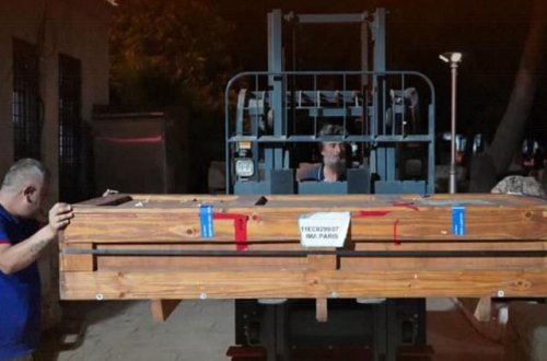 15 il sonra Fransadan Suriyaya 23 tarixi artefakt qaytarıldı