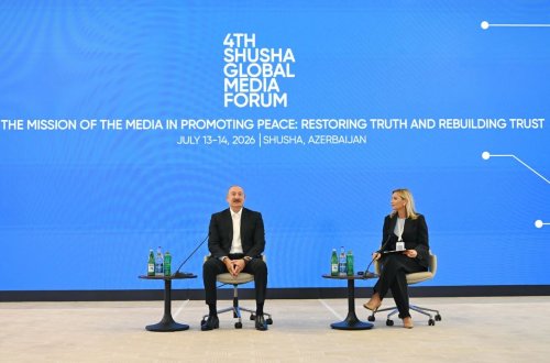 Prezident Şuşa Qlobal Media Forumunun keçirilməsinin məqsədindən danışıb