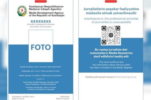 Jurnalist vəsiqəsinə görə ödəniş ləğv edilir