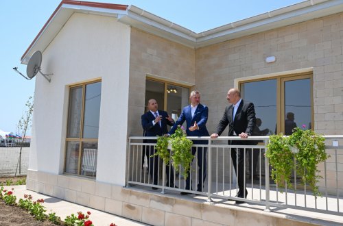 İlham Əliyev və Pelleqrini Baş Qərvənddə - Fotolar