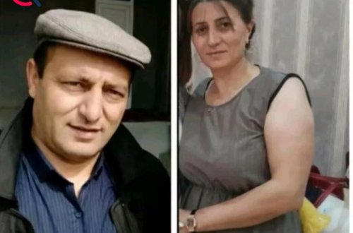Ağdərədə qəzada ölən ər-arvadın - Fotosu