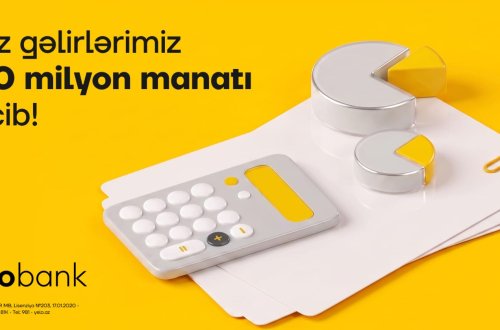 Yelo Bank ili 100 milyon manatdan çox faiz gəliri ilə yarıladı