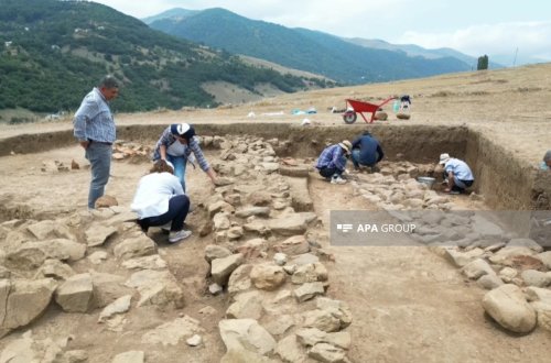Yardımlıda arxeoloji qazıntılar nəticəsində Atropatena dövrünə aid şəhər qalıqları tapılıb - FOTO