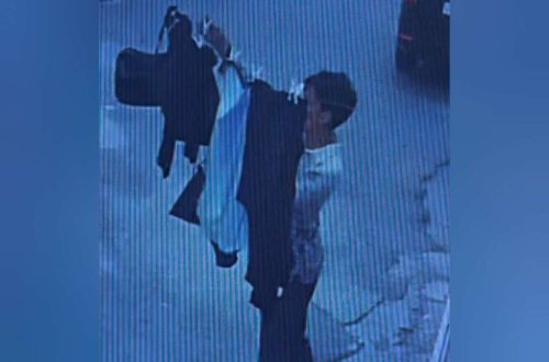 Bakıda kişi zivədən asılmış şalvarı belə oğurladı - (Video)