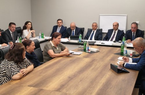 Azərbaycan Dövlət Su Ehtiyatları Agentliyinin sədri  Füzuli şəhərində vətəndaşlarla görüşüb