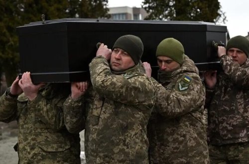 Ukrayna: Rusiyadan 501 ukraynalı hərbçinin cəsədini təhvil aldıq
