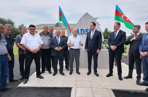 ADSEA daha bir kəndi içməli su ilə təmin edib