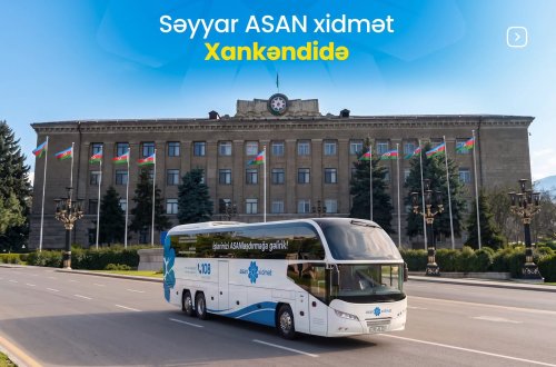 Səyyar ASAN xidmət Xankəndidə