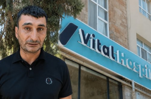Körpəsi “Vital Klinika”nın zirzəmisinə atılan ata danışdı – Video