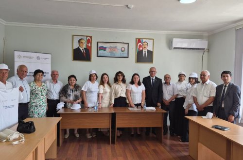 “Natiqlik mədəniyyətinin regionlarda təbliği” layihəsi çərçivəsində ilk tədbir Ağsuda keçirildi – FOTOLAR