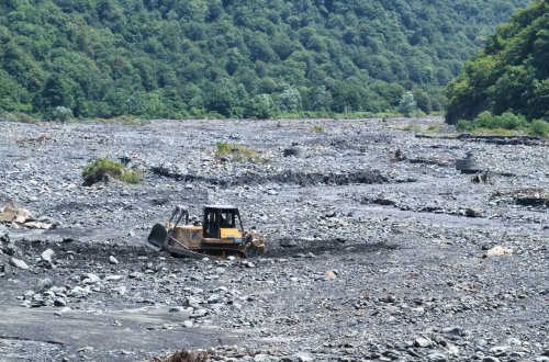 Zaqatalada sel sularına qarşı operativ tədbirlər görülür
