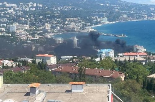 Ukrayna dəniz dronları Yaltadakı limana hücum edib