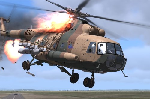 Ukraynada hərbi helikopterin qəzaya uğraması nəticəsində bort texnik ölüb