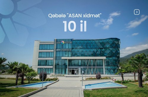 Qəbələdə 10 ildə ASANlaşan 1 milyon 500 mindən çox müraciət