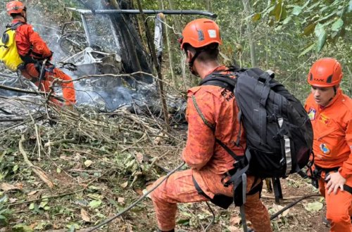 Braziliyada helikopter qəzaya uğrayıb: 4 nəfər həlak olub