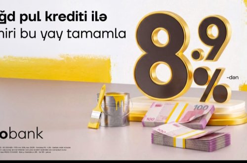 Ev təmiri və digər ehtiyacların üçün Yelo-dan sərfəli kredit fürsəti!