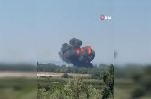 Türkiyədə F-16 təlim təyyarəsi qəzaya uğrayıb, pilot sağ qalıb